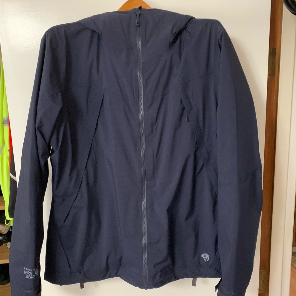 Mountain Hardwear blue Marauder insulated jacket
